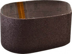 3M - 3" Wide x 24" OAL, 36 Grit, Aluminum Oxide Abrasive Belt - Aluminum Oxide, Very Coarse, Coated, X Weighted Cloth Backing, Series 341D - Caliber Tooling