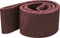 3M - 2-1/2" Wide x 60" OAL, Aluminum Oxide Abrasive Belt - Aluminum Oxide, Medium, Nonwoven, Series SC-BS - Caliber Tooling