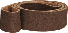 3M - 3" Wide x 132" OAL, Aluminum Oxide Abrasive Belt - Aluminum Oxide, Coarse, Nonwoven, Series SC-BS - Caliber Tooling