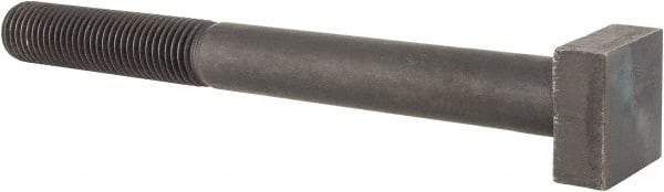 Gibraltar - 1-8 Thread, 4" Thread Length, 10" Length Under Head, Steel T Bolt - 1-11/16" Head Width x 11/16" Head Height, Grade 5 - Caliber Tooling