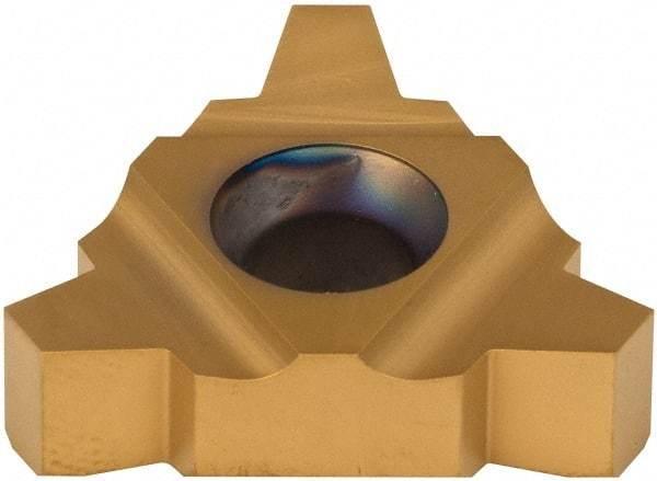 Carmex - 27UIR/L Internal Left & Right Hand 3 Acme Laydown Threading Insert - Grade P25C, TiN Coated Carbide - Caliber Tooling