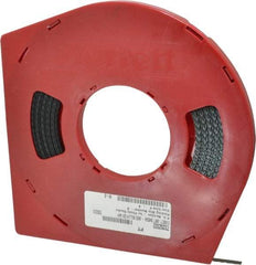 Starrett - 1/4" x 100' x 0.025" Carbon Steel Band Saw Blade Coil Stock - 32 TPI, Toothed Edge, Straight Form, Wavy Set, Flexible Back, No Rake Angle, Constant Pitch, Contour Cutting - Caliber Tooling