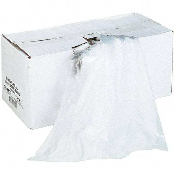 UNIVERSAL - Clear Shredder Waste Bag - Use with Shredder - Caliber Tooling