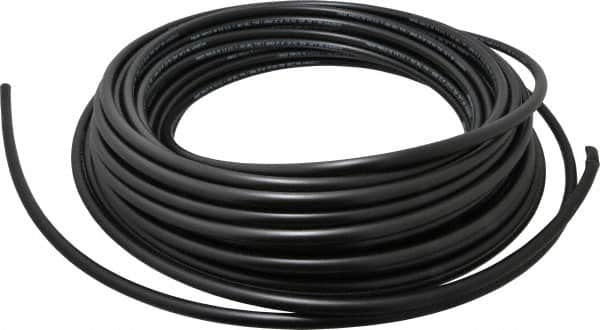 Parker - 1/4" ID x 3/8" OD, 1/16" Wall Thickness, 100' Long, Polyethylene Tube - Black, 125 Max psi, -80 to 150°F - Caliber Tooling