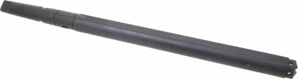 Allied Machine and Engineering - Series 3, 1-13/32 to 1-7/8" Diam, 4MT Taper Shank, Straight Flute Spade Drill - 13-3/4" Max Depth, 17-1/8" Body Length, 21-9/16" OAL, Extended Length, Through Coolant - Caliber Tooling