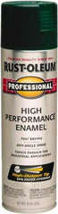 Rust-Oleum - Hunter Green, Gloss, Rust Proof Enamel Spray Paint - 14 Sq Ft per Can, 15 oz Container, Use on Multipurpose - Caliber Tooling