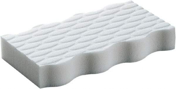 Mr. Clean - 2.4" Long x 4.6" Wide x 0.7" Thick Eraser - Medium-Duty, White - Caliber Tooling