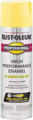 Rust-Oleum - Safety Yellow, Gloss, Rust Proof Enamel Spray Paint - 14 Sq Ft per Can, 15 oz Container, Use on Multipurpose - Caliber Tooling