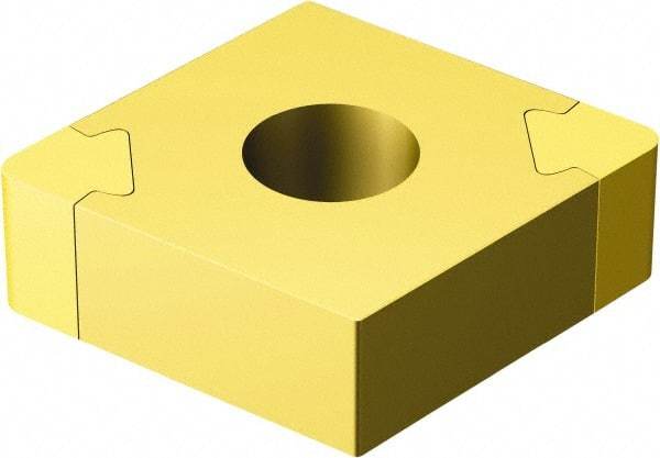 Sandvik Coromant - CNGA433 Grade 7015 CBN Turning Insert - 80° Diamond, 1/2" Inscr Circle, 3/16" Thick, 3/64" Corner Radius - Caliber Tooling