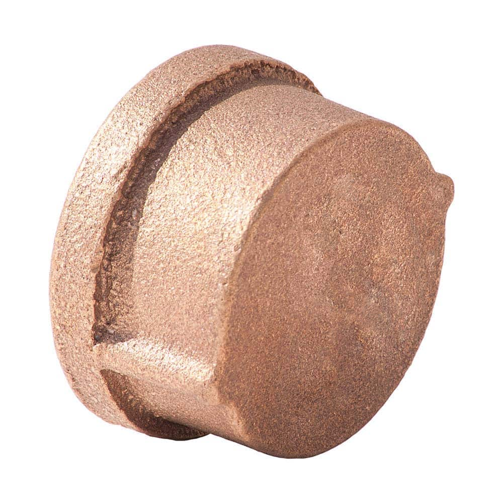 Merit Brass - Brass & Chrome Pipe Fittings Type: Cap Fitting Size: 3/4 - Caliber Tooling