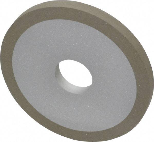 Norton - 3" Diam x 3/4" Hole x 1/4" Thick, 180 Grit Surface Grinding Wheel - Diamond, Type 1A1, Very Fine Grade, Resinoid Bond - Caliber Tooling