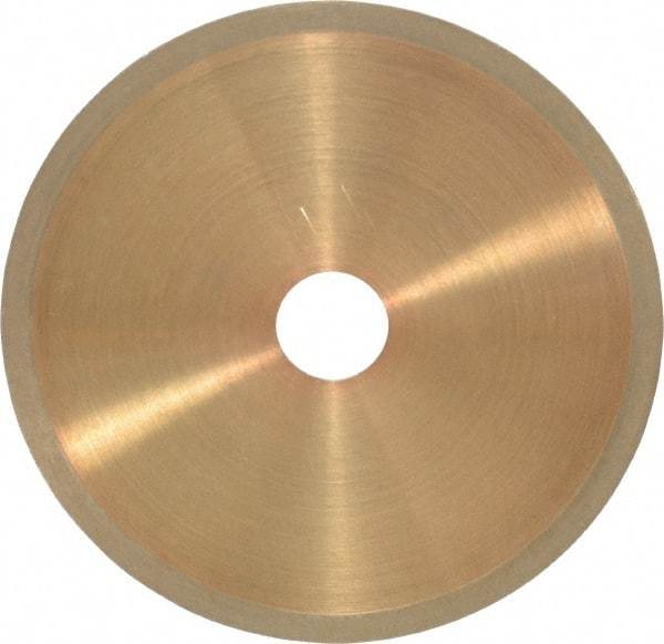 Norton - 3" Diam x 1/2" Hole, 150 Grit Surface Grinding Wheel - Diamond, Medium Grade - Caliber Tooling