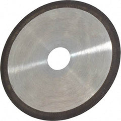 Norton - 4" Diam x 3/4" Hole x 1/32" Thick, 100 Grit Surface Grinding Wheel - Diamond, Type 1A1R, Coarse Grade - Caliber Tooling