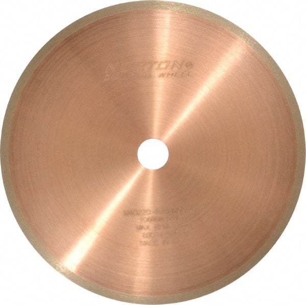 Norton - 5" Diam x 1/2" Hole, 220 Grit Surface Grinding Wheel - Diamond, Type 1A1R, Fine Grade - Caliber Tooling