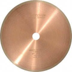 Norton - 5" Diam x 1/2" Hole, 220 Grit Surface Grinding Wheel - Diamond, Type 1A1R, Fine Grade - Caliber Tooling