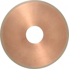 Norton - 5" Diam x 1-1/4" Hole, 320 Grit Surface Grinding Wheel - Diamond, Type 1A1R, Fine Grade - Caliber Tooling