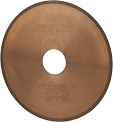 Norton - 6" Diam x 1-1/4" Hole, 220 Grit Surface Grinding Wheel - Diamond, Type 1A1R, Fine Grade - Caliber Tooling