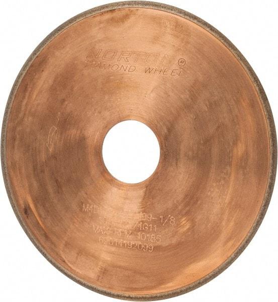 Norton - 6" Diam x 1-1/4" Hole, 100 Grit Surface Grinding Wheel - Diamond, Type 1A1R, Coarse Grade - Caliber Tooling