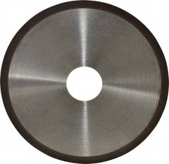 Norton - 6" Diam x 1-1/4" Hole, 100 Grit Surface Grinding Wheel - Type 1A1R, Coarse Grade - Caliber Tooling