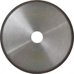 Norton - 8" Diam x 1-1/4" Hole, 120 Grit Surface Grinding Wheel - Diamond, Type 1A1R, Coarse Grade - Caliber Tooling