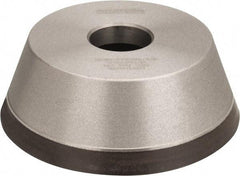 Norton - 5" Diam, 1-1/4" Hole Size, 1-3/4" Overall Thickness, 150 Grit, Type 11 Tool & Cutter Grinding Wheel - Very Fine Grade, Diamond, Resinoid Bond - Caliber Tooling