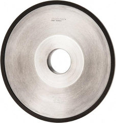 Norton - 6" Diam, 1-1/4" Hole Size, 1" Overall Thickness, 120 Grit, Type 12 Tool & Cutter Grinding Wheel - Fine Grade, CBN, Resinoid Bond - Caliber Tooling