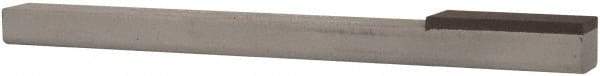 Norton - Extra Fine, 1" Length of Cut, Single End Diamond Hone - 320 Grit, 3/8" Wide x 1/4" High x 4" OAL - Caliber Tooling