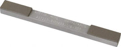 Norton - Very Fine & Extra Fine, 1" Length of Cut, Double End Diamond Hone - 220 & 320 Grit, 3/8" Wide x 1/4" High x 4" OAL - Caliber Tooling