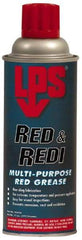 LPS - 11 oz Aerosol General Purpose Grease - Red, 450°F Max Temp, NLGIG 2, - Caliber Tooling