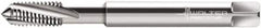 Walter-Prototyp - M8x0.75 Metric Fine 3 Flute 6HX Modified Bottoming Spiral Flute Tap - Powdered Metal, Bright Finish, 80mm OAL, Right Hand Flute, Right Hand Thread, Series 21416 - Caliber Tooling