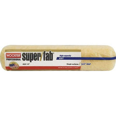 Wooster Brush - 3/4" Nap, 14" Wide Paint Roller - Semi-Rough to Rough Texture, Synthetic Knit - Caliber Tooling