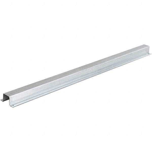 Steel King - 3" Wide, 1 High, Open Shelving Accessory/Component - Steel, Galvanized Finish, 42" Long, Use with Pallet Racks - Caliber Tooling