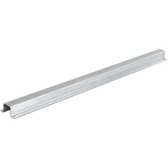 Steel King - 3" Wide, 1 High, Open Shelving Accessory/Component - Steel, Galvanized Finish, 48" Long, Use with Pallet Racks - Caliber Tooling