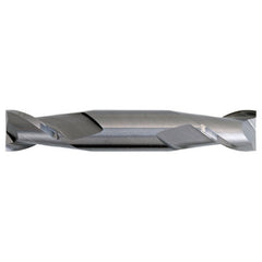 ‎7/32″ × 3/8″ × 9/16″ × 3-1/2″ RHS / RHC Solid Carbide 2-Flute Square End General Purpose End Mill - Bright - Exact Industrial Supply