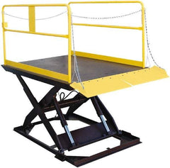 Vestil - 5,000 Lb Capacity Multi-Level Support Scissor Lift Table - 8" to 68" Lift Height, 96" Platform Length x 84" Platform Width - Caliber Tooling