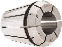 Parlec - 5/8" ER32 Collet - 0.0002" TIR, 1.574" OAL, 1.3" Overall Diam - Exact Industrial Supply