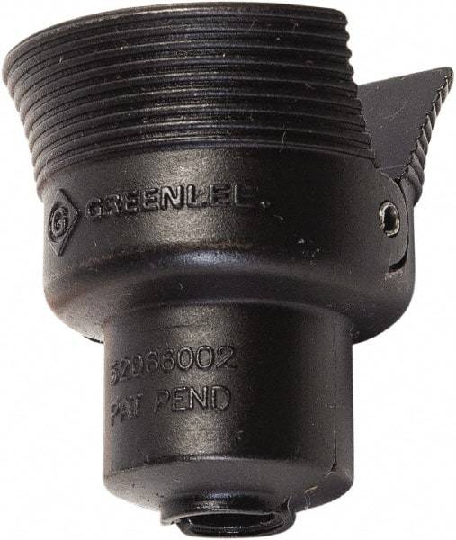 Greenlee - 1/2" Conduit Round Lock - 8" Hole Length x 1/2" Hole Width x 1/2" Hole Diam - Caliber Tooling