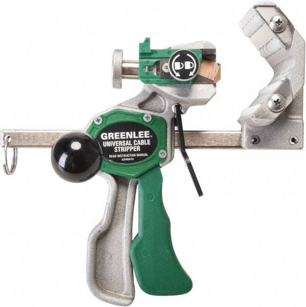 Greenlee - 1/2" to 3" Capacity Cable Wire Stripper - 1/2" Min Wire Gage - Caliber Tooling