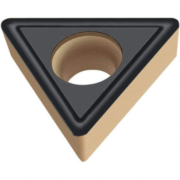 Walter - TCMT21.51 PS5 Grade WAM30 Carbide Turning Insert - 60° Triangle, 1/4" Inscr Circle, 3/32" Thick, 1/64" Corner Radius - Caliber Tooling