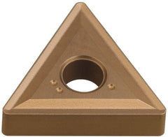 Tungaloy - TNMG434 Grade T5125 Carbide Turning Insert - TiCN/Al2O3 Finish, 60° Triangle, 1/2" Inscr Circle, 3/16" Thick, 1/16" Corner Radius - Caliber Tooling