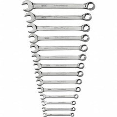 GearWrench - Wrench Sets Tool Type: Combination Wrench System of Measurement: Metric - Caliber Tooling