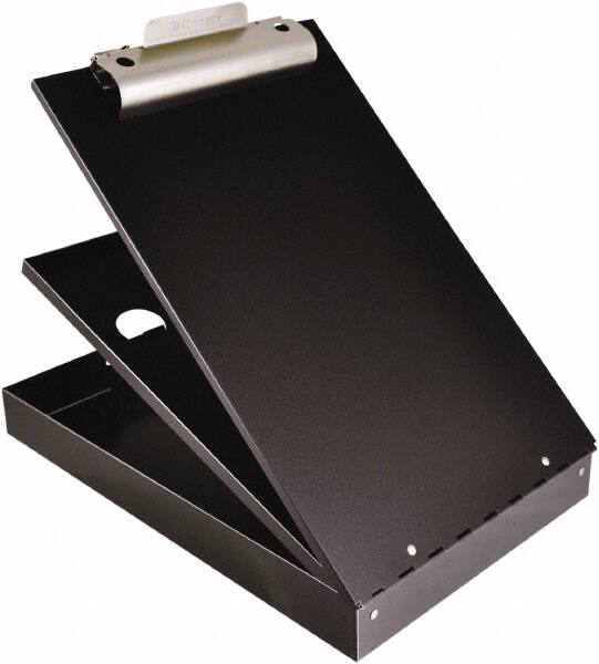 Saunders - 2-3/4" Long x 9" Wide, Clip Board - Black - Caliber Tooling