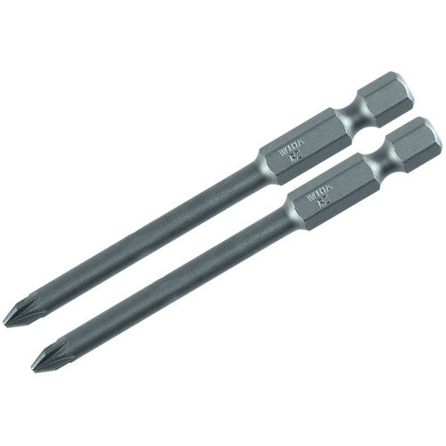 NO 2 70MM OAL POZIDRIV POWER BIT 2/P - Caliber Tooling