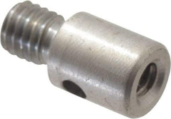 SPI - M2 Female, M3 Male, Stainless Steel, CMM Thread Adapter - 5mm Long - Caliber Tooling