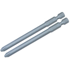 NO 1 70MM OAL PHILLIPS PWR BIT 2/PK - Caliber Tooling