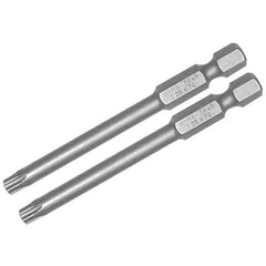 T20 70MM OAL TORX PWR BIT 2/PK - Caliber Tooling