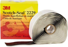 3M - 1" x 10', Black Rubber Electrical Tape - 125 mil Thick - Caliber Tooling