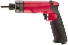 Sioux Tools - 1/4" Bit Holder, 700 RPM, Pistol Grip Handle Air Screwdriver - 220 In/Lb Torque, 30 CFM - Caliber Tooling