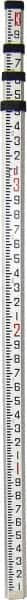 Johnson Level & Tool - Optical Level Aluminum Grade Rod - 4 Sections, 13 Ft. Overall Length - Caliber Tooling