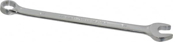 Proto - 1/2" Offset Combination Wrench - 15° Offset Angle, 7-29/32" OAL, Steel, Chrome Finish - Caliber Tooling